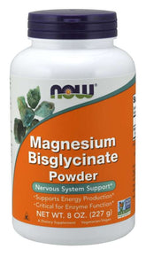 Magnesium Bisglycinate Magnesium 227 g NOW FOODS